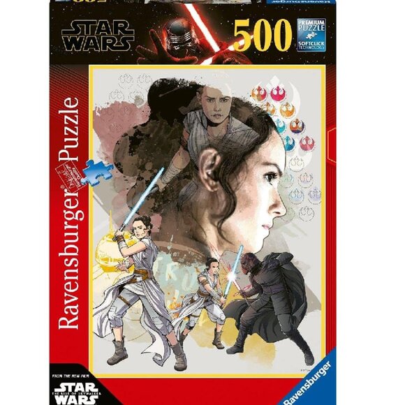 New sealed Ravensburger 500pcs Puzzle-Star Wars: The Rise of Skywalker - Picture 1 of 15